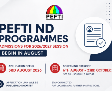 NEW PEFTI ND PROGRAM ADMISSION NEW PEFTI ND PROGRAM ADMISSION